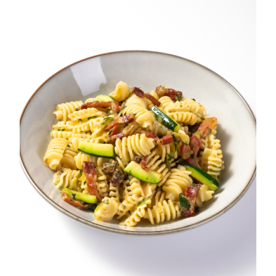 Radiatori con 'guanciale' y calabacín