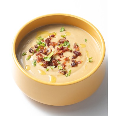 Crema de setas con boletus y trufa