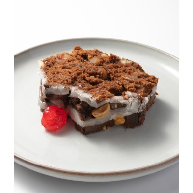 Tarta borracha navideña