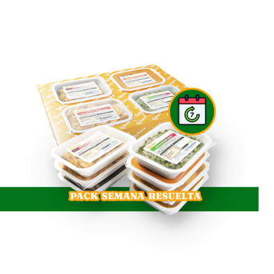 PACK SEMANA RESUELTA - 14 Platos
