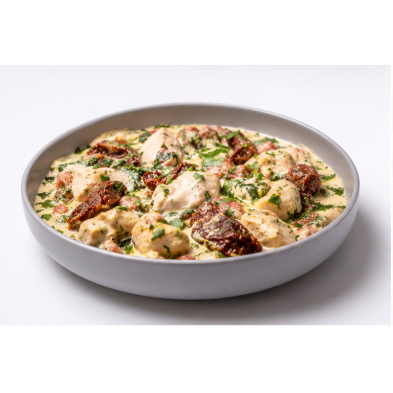Pechuguitas de pollo a la toscana receta casera - Qchara