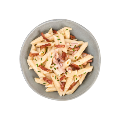 Macarrones carbonara