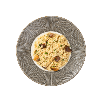 Risotto con boletus