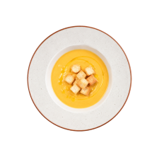 Crema de zanahoria y calabaza