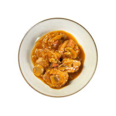 Solomillo de cerdo en salsa castellana