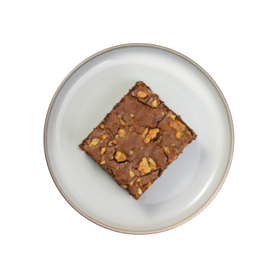 Brownie de chocolate negro 70% con nueces