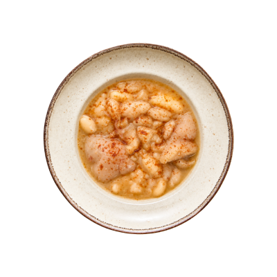 Alubias con manitas de cerdo | Qchara