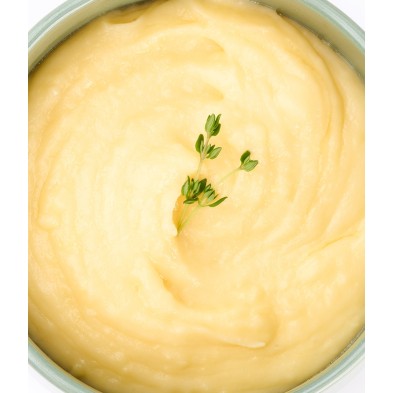 Puré de patatas con mantequilla