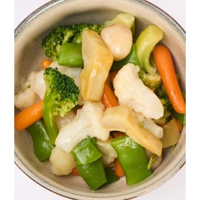 Menestra de verduras al horno