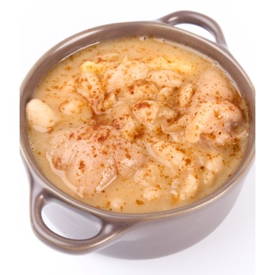 Alubias blancas con manitas de cerdo deshuesadas