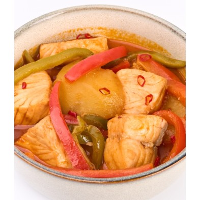 Marmitako de salmón