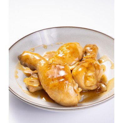 Jamoncitos de pollo al agridulce de Jerez receta casera - Qchara