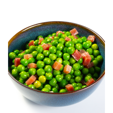 Guisantes con jamón