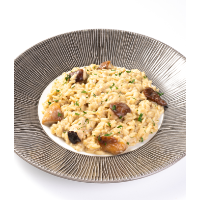Risotto con boletus