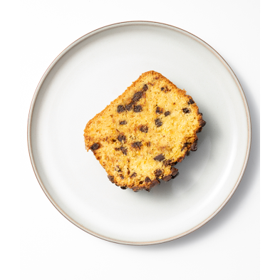 Bizcocho de naranja y chocolate