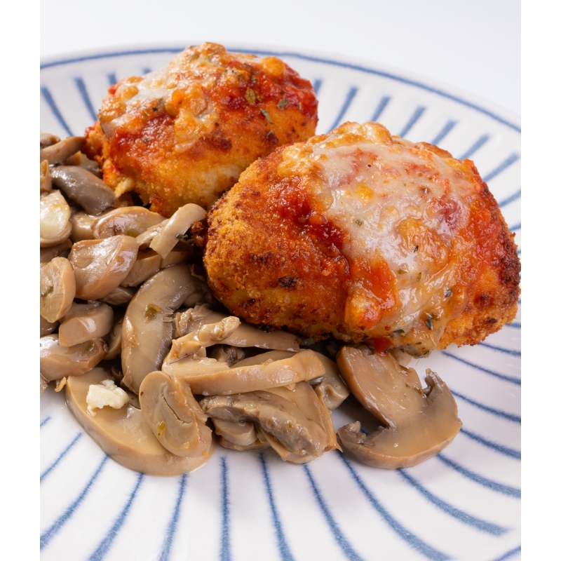 Pechugas de pollo a la parmesana