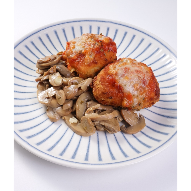 Pechugas de pollo a la parmesana