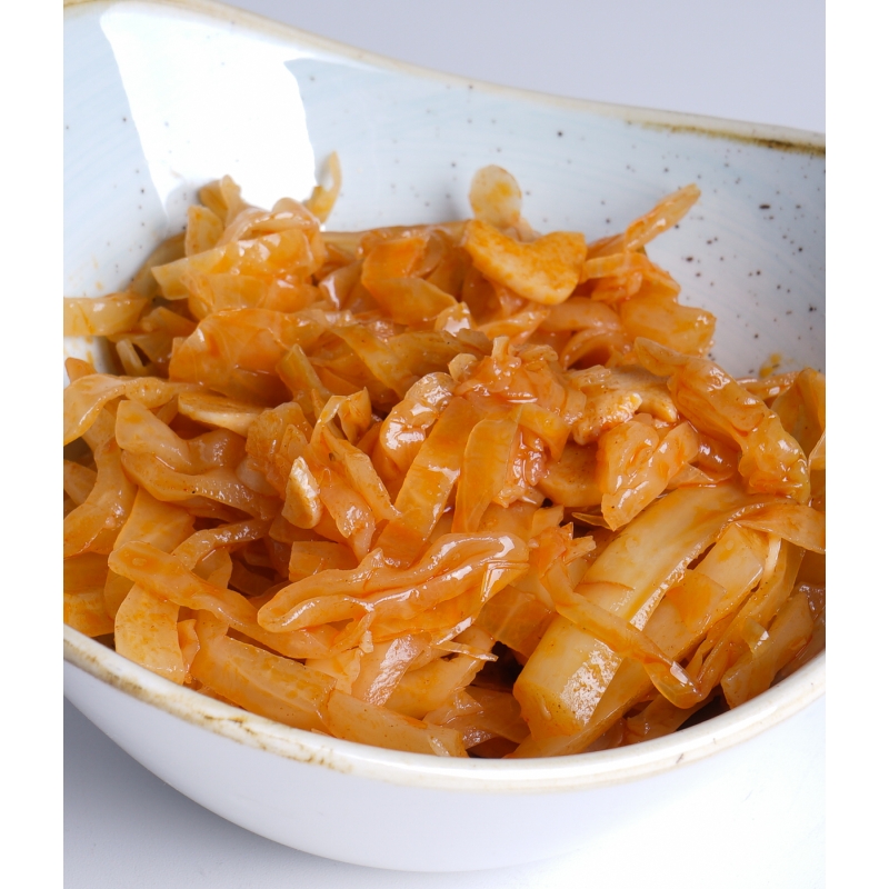 Repollo rehogado con pimentón De la Vera