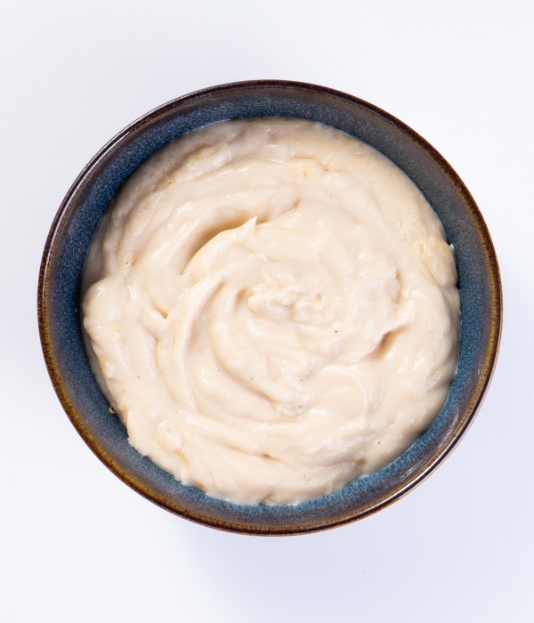 Puré cremoso de coliflor al Grana