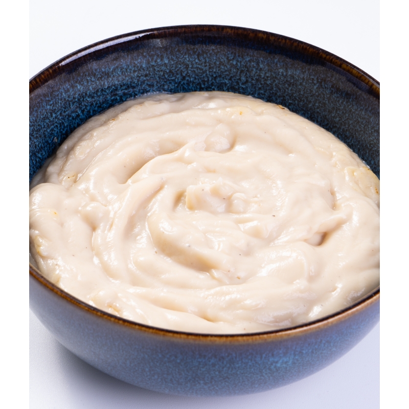 Puré cremoso de coliflor al Grana