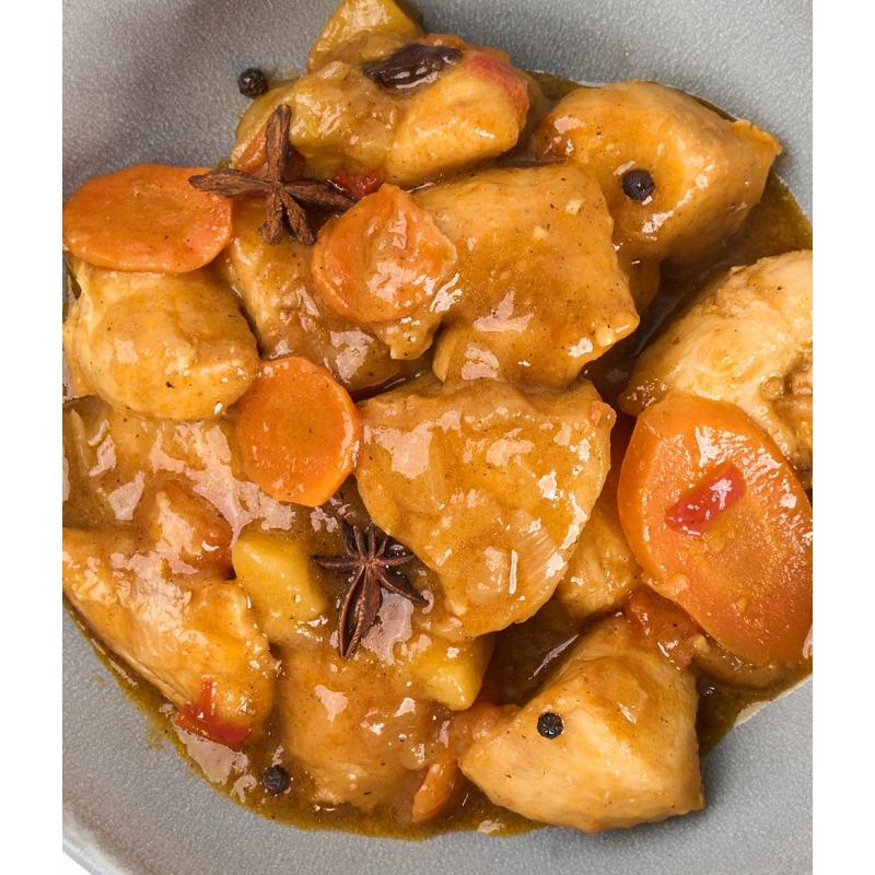 Pechuguitas de pollo al curry