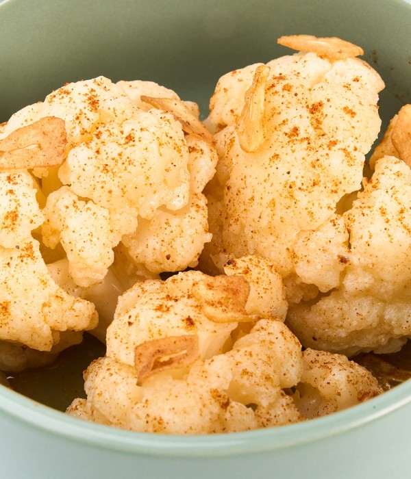 Coliflor al ajoarriero