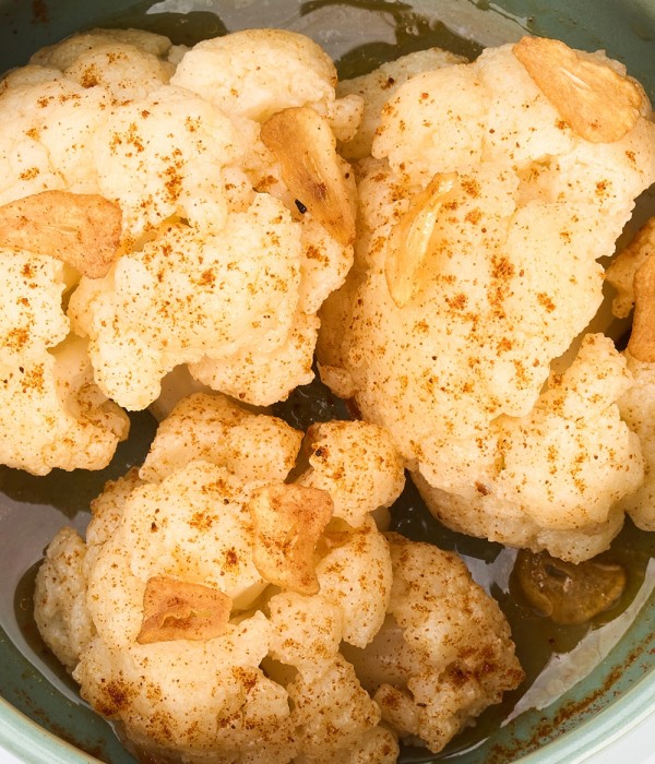 Coliflor al ajoarriero