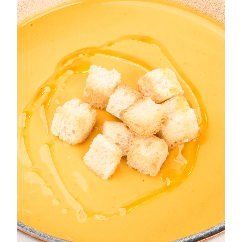Crema de zanahoria y calabaza
