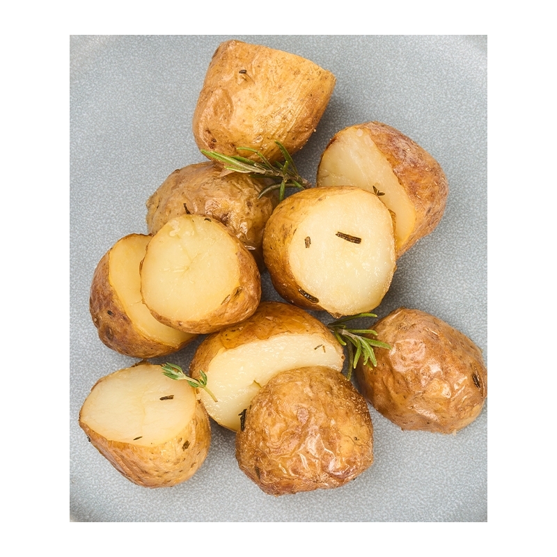 Patatitas asadas con hierbas aromáticas