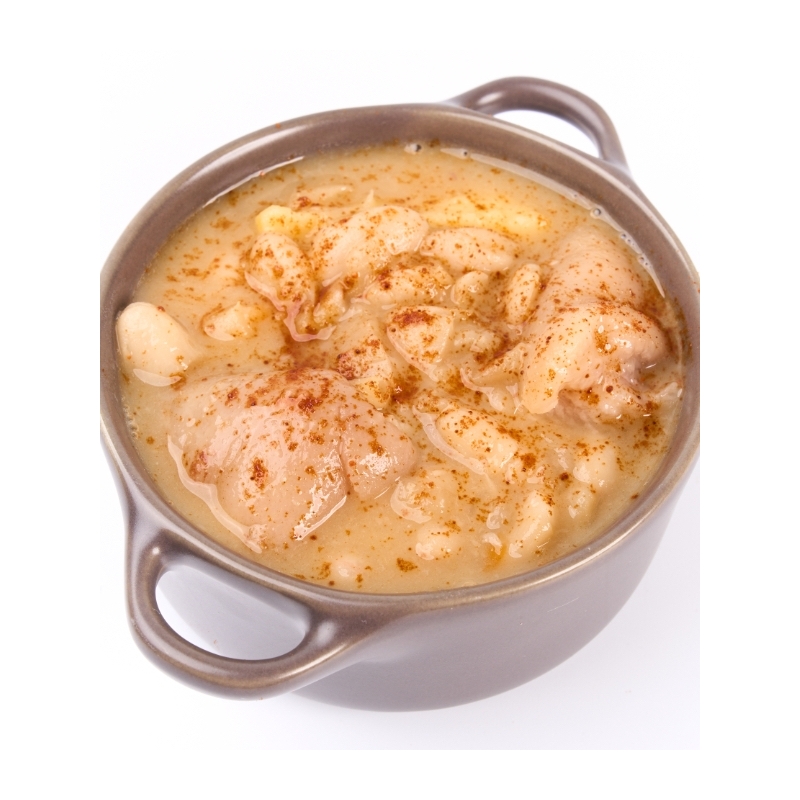 Alubias blancas con manitas de cerdo deshuesadas