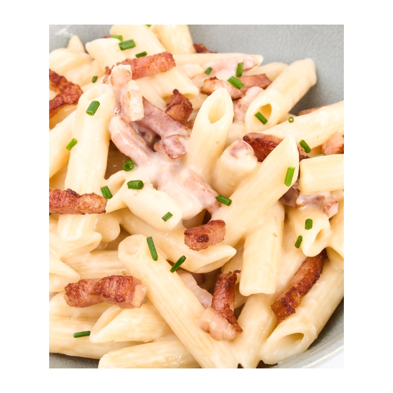 Macarrones carbonara