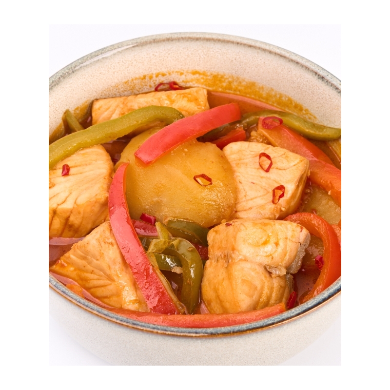 Marmitako de salmón