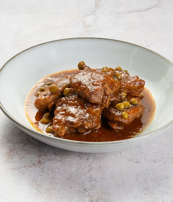 Costillas de cerdo guisadas al PX