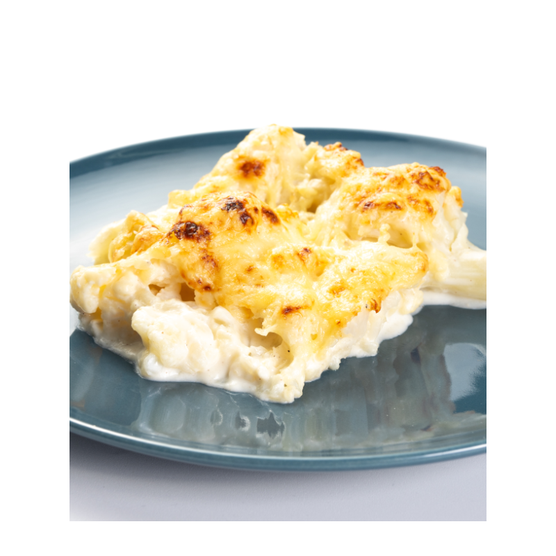 Coliflor gratinada con bechamel