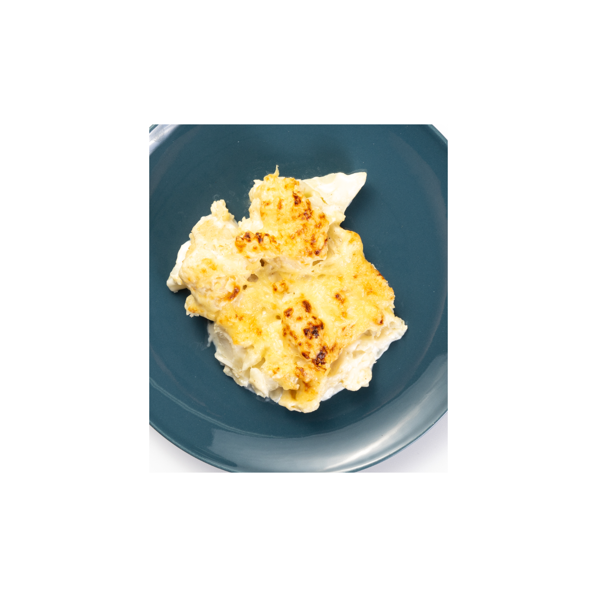 Coliflor gratinada con bechamel