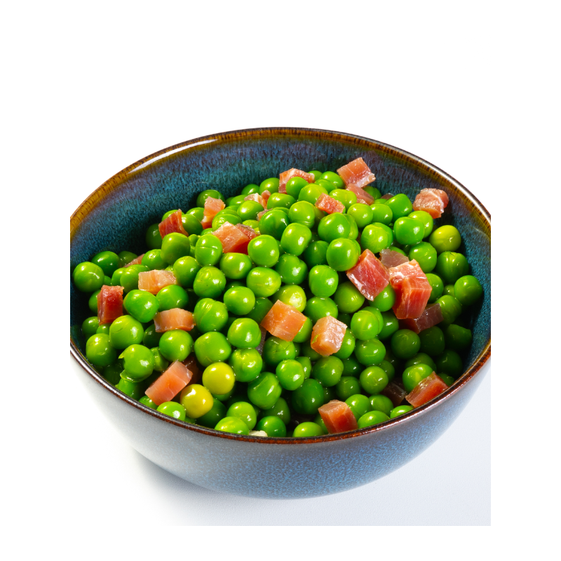 Guisantes con jamón