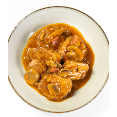 Solomillo de cerdo en salsa castellana