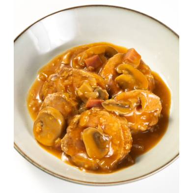 Solomillo de cerdo en salsa castellana