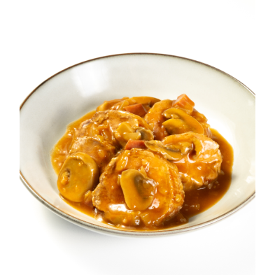 Solomillo de cerdo en salsa castellana